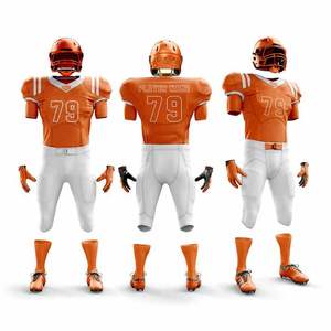 Uniforme de football américain pour hommes Goldwork, respirant, grande taille, manches courtes, personnalisable, service OEM - Product Image 6