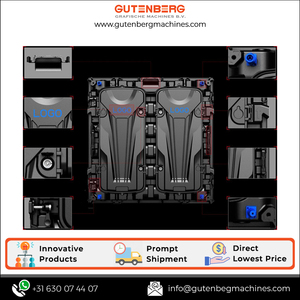 Écran d'affichage LED à pas de pixels ultra mince et léger MG 8mm pour la signalisation numérique extérieure et les écrans de signalisation - Product Image 2