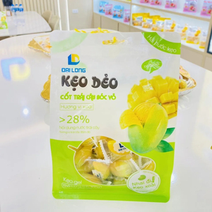 ขนมมะม่วงสีเขียวปอกเปลือกลูกอม4D อร่อยและน่าสนใจทำจากบรรจุภัณฑ์ผลิตในเวียดนาม - Product Image 2
