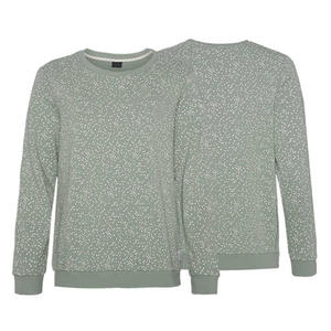 Sudadera de cuello redondo de lana de algodón para mujer, ajuste regular personalizado, estilo informal, precio al por mayor para invierno - Product Image 6