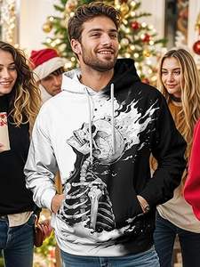 Ropa de invierno para hombres Sudaderas con capucha casuales de color sólido Sudaderas CON CAPUCHA DE MODA Sudaderas con capucha ajustadas para hombres - Product Image 3