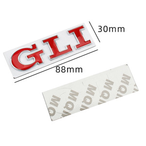 Emblema de Letras Cromadas para VW Polo Golf GLI, Decoración para Maletero - Product Image 5