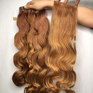 Extensiones de cabello humano 100% real, cabello de color vietnamita para colores de hielo, tono de ceniza, precio al por mayor - Product Image 1