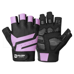 Demi Doigt Haltérophilie Doigt Court Gants Antidérapants Protection Durable Des Mains Fitness De Protection Gym Palm Silicone Imprimer Gants - Product Image 1