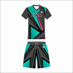 Conjunto de Jersey de ropa de fútbol para hombre 23-24 uniforme de fútbol Rosa negro diseño precio de fábrica - Product Image 2