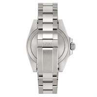 Nouvelle montre mécanique automatique pour homme avec logo personnalisé, cristal saphir, étanche 5ATM, acier inoxydable, 41 mm, OEM disponible, 157