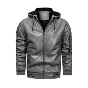 <b>Leather</b> Down Jacket Men <b>Fur</b> Collar Winter Sheepskin <b>Leather</b> Puffer Jacket Man Down <b>Coat</b> Plus Size <b>Leather</b> Jacket Genuine Male - Product Image 2