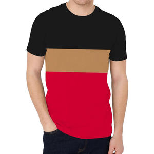 Venta al por mayor de Camisetas Personalizadas para hombre de manga corta de gran tamaño 250Gsm algodón pesado estambre tela 100% algodón - Product Image 4