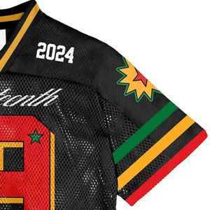 Breathable 100% Cotton Fashion Football Jersey Men's Loose Fit <b>Printed</b> <b>Mesh</b> T-Shirt Sublimation Method Comfort Fit - Product Image 4