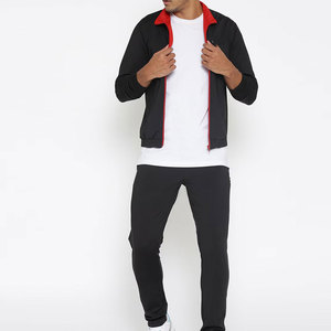 Nuevo Jogging Wear Algodón Hecho Hombres Chándales deportivos Liso Un color Personalizado Hombres Chándales deportivos - Product Image 1