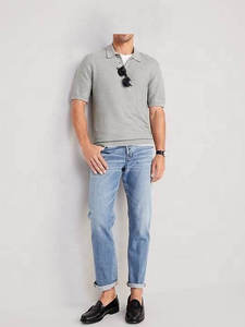 Nouvelle Collection 2025 – Chemises Homme Manches Courtes Unies 100% Coton Brodé Haute Qualité Séchage Rapide Style Été Dernier Cri OEM - Product Image 4