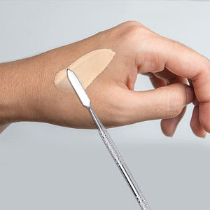 Espátula de maquillaje al por mayor espátula cosmética alemana de acero inoxidable espátula de mezcla de artista para belleza - Product Image 6