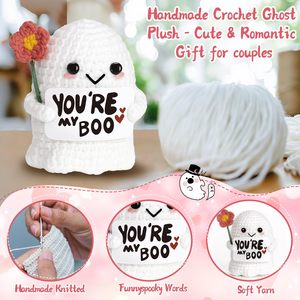 Decorazione Halloween 'You're My Boo' Fantasma Spaventoso, Regalo Romantico per Fidanzata, Moglie, Fidanzato, Marito, Coppie - Product Image 3