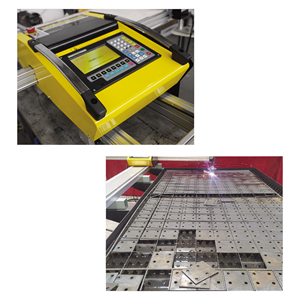 Máquina de Corte por Plasma CNC HUGONG INTECUT-3015, Mesa de Corte de Metal Portátil por Llama y Plasma, 1500x3000mm, Motor Paso a Paso, Bomba de Engranajes - Product Image 3