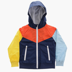 Conjunto Deportivo Informal para Hombre con Capucha, Diseño Sólido, Personalizable con Logotipo OEM, Chaqueta Cortavientos Cargo, 100% Algodón - Product Image 1