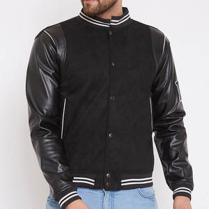 Fabricante de ropa urbana personalizada al por mayor, chaquetas varsity personalizadas, chaqueta varsity de talla grande, chaqueta de invierno para hombre - Product Image 1