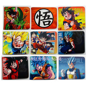 กระเป๋าสตางค์ชายลายมังกรอนิเมะกระเป๋าสตางค์ใบสั้นน่ารักมีช่องใส่บัตรประจำตัวออกแบบได้เองทำจากหนัง PU - Product Image 5