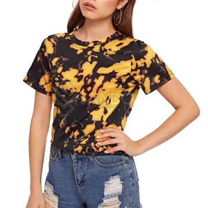 เสื้อยืดผู้หญิงผ้าฝ้ายคุณภาพสูง สไตล์ลำลอง พิมพ์ลายแบบซับลิเมชั่น ทรงปกติ แขนสั้น สำหรับฤดูร้อน-ราคาประหยัด! - Product Image 3