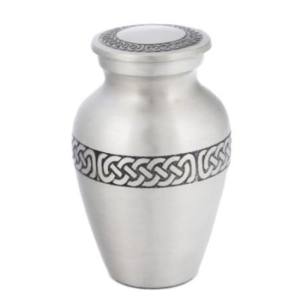 Classic Brass Keepsake Cremation Urns With Black Color <b>Rings</b> Indian Wholesale Human <b>Ashes</b> Metal Keepsake Urns - Product Image 5