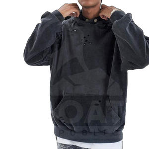 Sudaderas con Diseño Personalizado Estilo Desgastado, 100% Algodón, Ropa Casual de Invierno para Hombre, Alta Calidad - Product Image 5