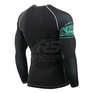 Best Quality New Style Men <b>Compression</b> <b>Shirts</b> <b>Custom</b> Made Summer Wear Men <b>Compression</b> <b>Shirts</b> - Product Image 4