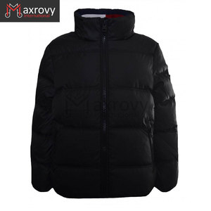 Coupe-vent personnalisé pour hommes, veste bombardier coupe-vent de printemps et d'automne, nouveau design, manteaux en toile rembourrés, vêtements d'extérieur avec broderie - Product Image 2