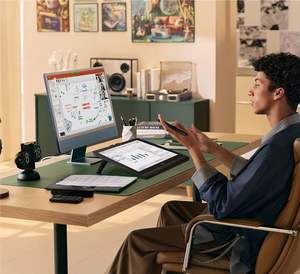 แท็บเล็ตกราฟิก Artist Pro 19 Gen2 ความละเอียด 4K พร้อมปากกา Dual 16K Ultrasensitive X3 Pro Roller & Slim Stylus 5080LPI รองรับแรงกด 8192 ระดับ 220RPS - Product Image 4