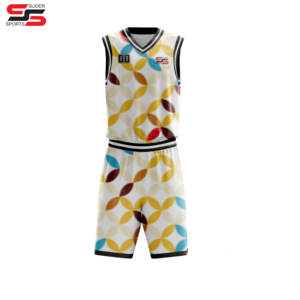 Custom Team Name Numbers Breathable Basketball Uniforms Professional High Quality Basketball Jersey & Shorts Set OEM - Product Image 6