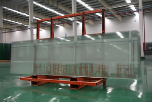 Placa de vidrio de borosilicato 4,0 resistente al <span class=keywords><strong>fuego</strong></span> de alta calidad Placa de vidrio de construcción de alta transmitancia - Product Image 6