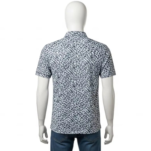 Polos Ligeros de Poliéster Estampado con Mangas Cortas, Tela Suave y Transpirable, Ropa Casual de Uso Diario, Moda al por Mayor - Product Image 5