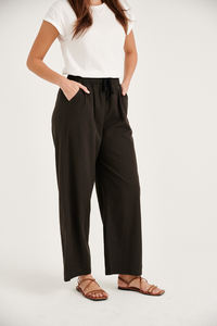 Últimos pantalones de lino de moda de ocio para mujer, pantalones de chándal de verano de talla grande personalizados, decoración de logotipo, planos y anchos transpirables - Product Image 4