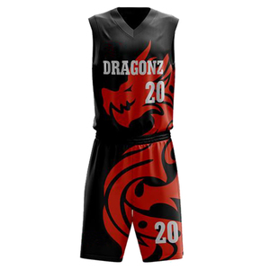 Ensemble d'uniformes de basketball personnalisés Saleh Enterprises – Maillot et short respirants à séchage rapide, écologiques, sublimation, tenue d'équipe - Product Image 2
