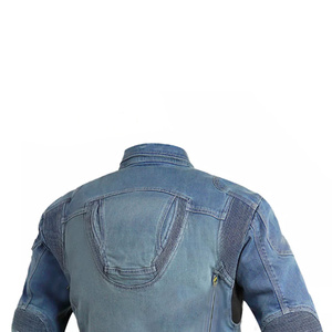 Chaqueta vaquera de todos los tamaños personalizada de calidad superior, ropa deportiva estampada transpirable para motocicletas y carreras de autos, moda de talla grande - Product Image 4