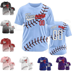 GUANTES traseros de malla transpirable Jersey de béisbol urbano Flujo de aire mejorado a través de un panel trasero de malla Jersey de béisbol de alta demanda 2025 - Product Image 3