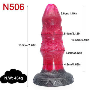 Großhandel Turm geformter großer Anal Dildo heißer künstlicher Penis für Frau Masturbation Silikon Analsex-Spielzeug für Mann Frau - Product Image 6