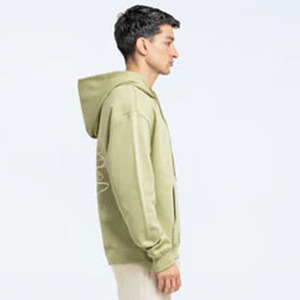Sudadera de lujo de gran tamaño Heavyweight Hip Hop Ropa de calle en blanco Impresión de logotipo personalizado Sudaderas con capucha para hombres - Product Image 3