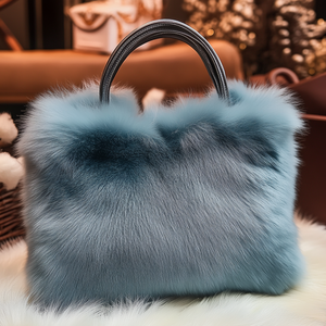 Borsa da donna personalizzata moda invernale in <span class=keywords><strong>pelliccia</strong></span> sintetica soffice borsa in peluche Hobo a spalla pelosa borsa Tote in <span class=keywords><strong>pelliccia</strong></span> - Product Image 3