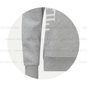 Sudadera con capucha estampada para hombre, ropa deportiva, Sudadera con capucha de felpa francesa, chaqueta de piel sintética con cremallera completa sólida, jersey de lana Polar de invierno con cremallera - Product Image 6