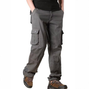 Men's Workwear <b>Cargo</b> <b>Pants</b> Breathable Waterproof Wide Leg Autumn <b>Working</b> Men Outdoor Sports Hiking Hunting Trousers Cotton - Product Image 1