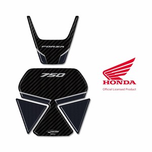 Adesivo in Gel 3D Compatibile per Honda Forza 750 2021-26, Protezione Poggiapiedi in Area Accensione, Adesivo per Moto - Product Image 2