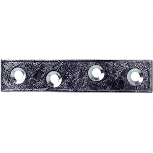 80mm X 15mm X 2mm Blue Zinc-Plated Steel Connecting Plate for Metal Hangers-VORMANN (Packaging 100) - Product Image 3