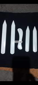 Outil de pliage en os de buffle écologique professionnel, outil de pliage naturel pour l'artisanat, la fabrication de cartes, style sculpté et poli, animal par Faizacraft - Product Image 2