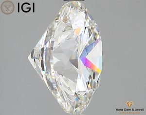 ใบรับรอง IGI 4.80 ct. เพชร CVD ทรงกลมเจียระไนในห้องทดลองมีความชัดเจน VVS2การจับคู่ที่สมบูรณ์แบบสำหรับเครื่องประดับ - Product Image 6