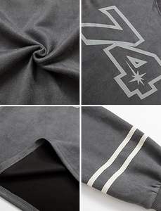 เสื้อผ้าผู้ชาย เสื้อผ้ากีฬา เสื้อสเวตเชิ้ต เสื้อพูลโอเวอร์ สกรีนโลโก้ได้ เสื้อสตรีทแวร์ เสื้อสเวตเชิ้ตเปล่า ราคาขายส่ง - Product Image 3