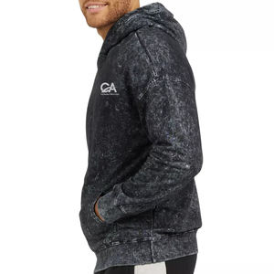 Sweats à capuche élégants pour hommes à lavage acide-Sweats à capuche personnalisables de haute qualité pour hommes pour un confort tendance Sweats à capuche à lavage acide pour hommes - Product Image 4