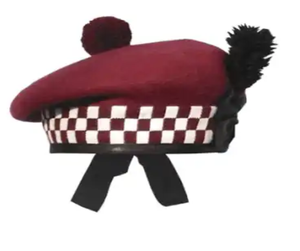 Personalizado Escocés Glengarry Pipe Band Glengarry Gris Negro Verde Glengarry y Balmoral Sombreros TOP National Tartan Balmoral Hat - Product Image 4