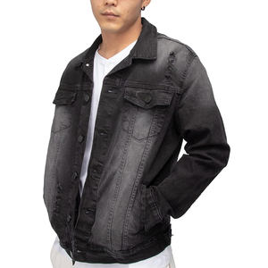 Chaqueta Vaquera Informal de Moda para Hombre, Nueva, en Oferta, de Alta Calidad, Cómoda, Color Oscuro - Product Image 5