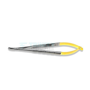 Porte-aiguilles Castroviejo 140 mm en acier inoxydable, pinces de microchirurgie, outil de haute qualité à vendre - Product Image 6