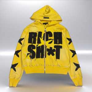 เสื้อฮู้ดสวมหัวแบบคลาสสิคของผู้ชายเสื้อฟลีซขนาด280-300กรัมเสื้อสเวตเตอร์ดิจิทัล100% แบบปรับแต่งได้ - Product Image 2