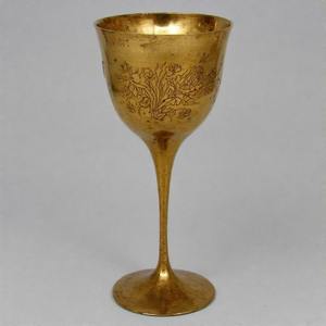 GloriaSip Holy Trinity, copa de vino adornada, cáliz religioso chapado en oro antiguo para misa, bendiciones y altares de Iglesia - Product Image 2